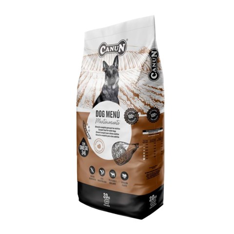 Canun dog menu 20kg karma dla psów z wołowiną dla spokojnych psów Canun dog menu 20kg karma dla psów z wołowiną dla spokojnych psów