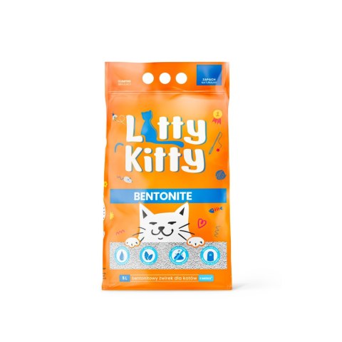 LITTY KITTY Żwirek bentonitowy naturalny 5L LITTY KITTY Żwirek bentonitowy naturalny 5L