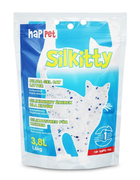 Żwirek Silkitty Happet silikonowy karton 8 szt Żwirek Silkitty Happet silikonowy karton 8 szt