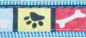 Kpl. smycz/obroża NT Happet SK44 kwadraty 2.5 cm Kpl. smycz/obroża NT Happet SK44 kwadraty 2.5 cm