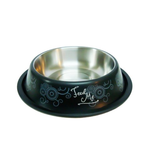 Miska Happet M110 z wzorem czarna 30cm/1.5l Miska Happet M110 z wzorem czarna 30cm/1.5l