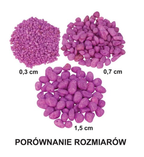 Żwirek do akwarium Happet fluor mix 1.5cm 0,5kg Żwirek do akwarium Happet fluor mix 1.5cm 0,5kg