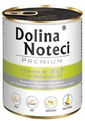 Dolina Noteci Premium Gęś z ziemniakami 800g Dolina Noteci Premium Gęś z ziemniakami 800g