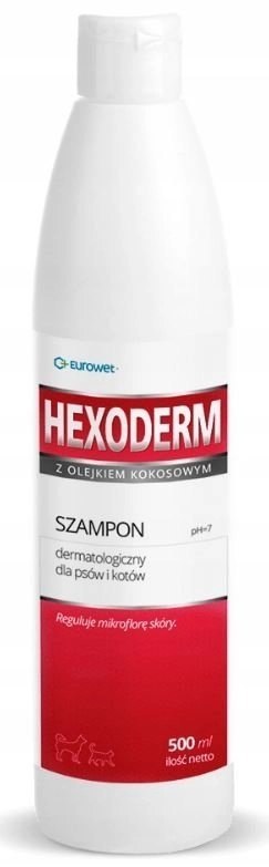 Eurowet Szampon Hexoderm 500ml Eurowet Szampon Hexoderm 500ml