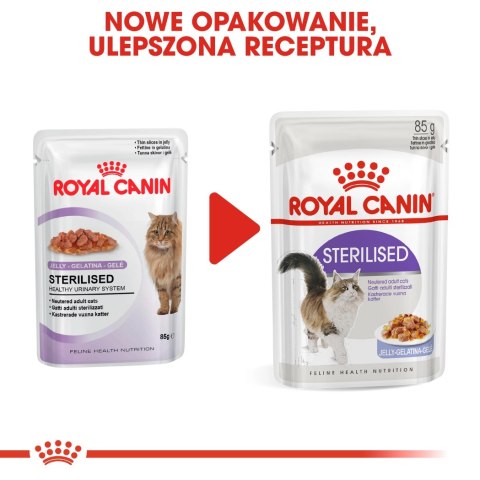 ROYAL CANIN Sterilised W Galaretce 12x85g ROYAL CANIN Sterilised W Galaretce 12x85g