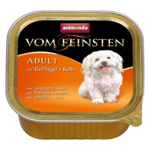 Animonda Dog Vom Feinsten Adult Drób I Cielęcina 150g Animonda Dog Vom Feinsten Adult Drób I Cielęcina 150g