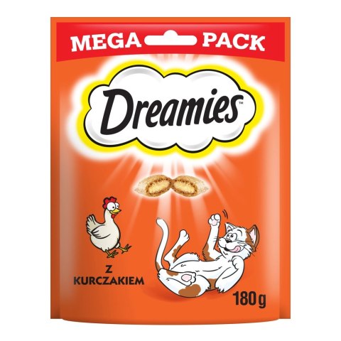 DREAMIES Przysmak Dla Kota Z Kurczakiem 180g DREAMIES Przysmak Dla Kota Z Kurczakiem 180g