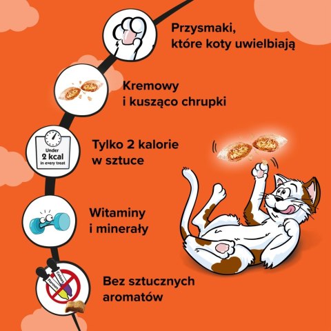 DREAMIES Przysmak Dla Kota Z Kurczakiem 180g DREAMIES Przysmak Dla Kota Z Kurczakiem 180g