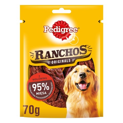 Pedigree Ranchos Originals Przysmak Dla Dorosłych Psów Z Wołowiną 70g Pedigree Ranchos Originals Przysmak Dla Dorosłych Psów Z Wołowiną 70g