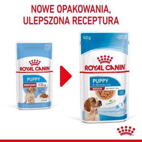 ROYAL CANIN Medium Puppy 10x140g ROYAL CANIN Medium Puppy 10x140g