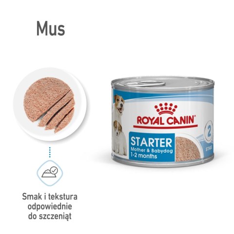 ROYAL CANIN Starter Mousse Mother & Babydog 195g ROYAL CANIN Starter Mousse Mother & Babydog 195g
