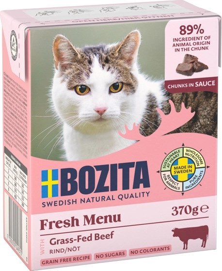 BOZITA Kot w sosie wołowym 370g BOZITA Kot w sosie wołowym 370g