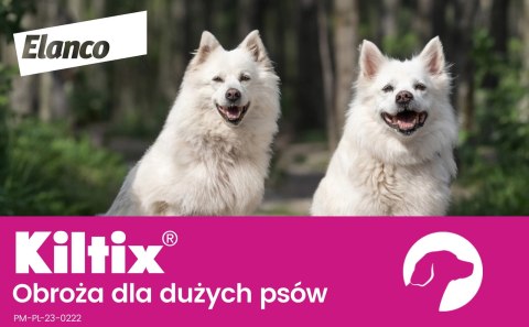 Bayer Kiltix Obroża Na Kleszcze I Pchły Dla Psa 70cm Bayer Kiltix Obroża Na Kleszcze I Pchły Dla Psa 70cm