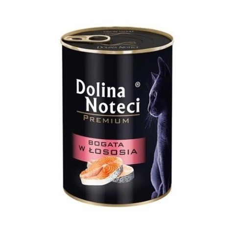 Dolina Noteci Premium Dla Kota Bogata W Łososia 400g Dolina Noteci Premium Dla Kota Bogata W Łososia 400g