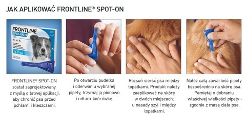 FRONTLINE Spot On Dla Psa 3x0,67ml FRONTLINE Spot On Dla Psa 3x0,67ml