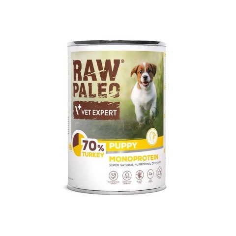 VETEXPERT Raw Paleo Puppy Turkey 400g VETEXPERT Raw Paleo Puppy Turkey 400g