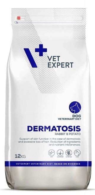 VETEXPERT Veterinary Diet Dog Dermatosis Rabbit&Potato 12kg VETEXPERT Veterinary Diet Dog Dermatosis Rabbit&Potato 12kg