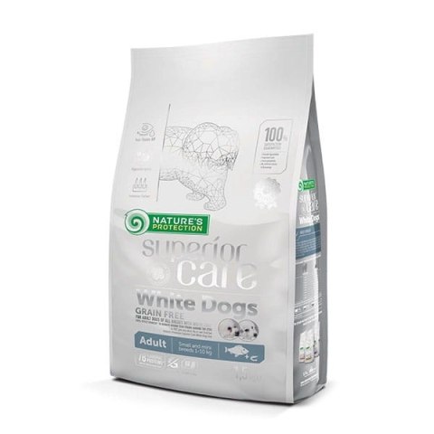 Nature's Protection Superior Care White Dogs GF White Fish Adult Small 1,5kg Nature's Protection Superior Care White Dogs GF White Fish Adult Small 1,5kg