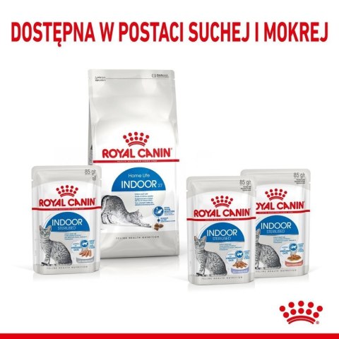 ROYAL CANIN Indoor Sterilised W Galaretce 12x85g ROYAL CANIN Indoor Sterilised W Galaretce 12x85g