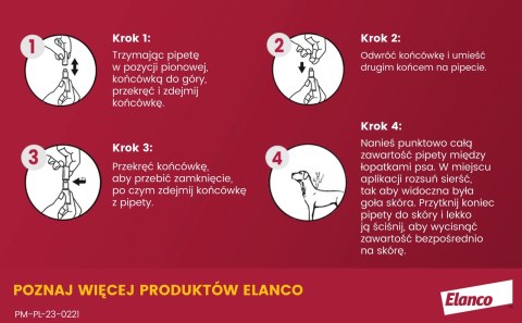 Bayer Advantix Krople Na Kleszcze I Pchły 0,4ml