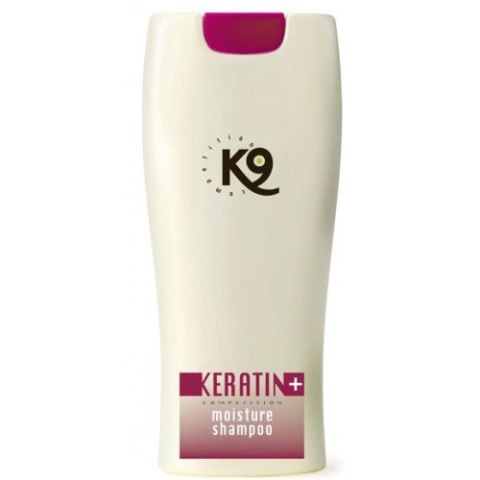 K9 Keratin+ Moisture Shampoo Szampon Nawilżający Z Dodatkiem Keratyny 300ml K9 Keratin+ Moisture Shampoo Szampon Nawilżający Z Dodatkiem Keratyny 300ml
