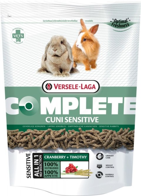 Versele-Laga Complete Cuni Sensitive Dla Królika 500g Versele-Laga Complete Cuni Sensitive Dla Królika 500g