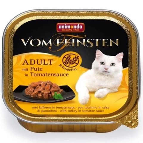 Animonda Cat Vom Feinsten Adult Indyk W Sosie Pomidorowym 100g Animonda Cat Vom Feinsten Adult Indyk W Sosie Pomidorowym 100g