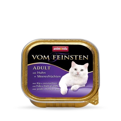 Animonda Vom Feinsten Adult Cat Kurczak I Owoce Morza 100g Animonda Vom Feinsten Adult Cat Kurczak I Owoce Morza 100g