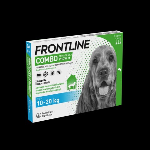 FRONTLINE Combo Spot-On Dla Psa 3x1,34ml FRONTLINE Combo Spot-On Dla Psa 3x1,34ml