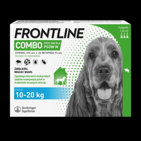 FRONTLINE Combo Spot-On Dla Psa 3x1,34ml FRONTLINE Combo Spot-On Dla Psa 3x1,34ml