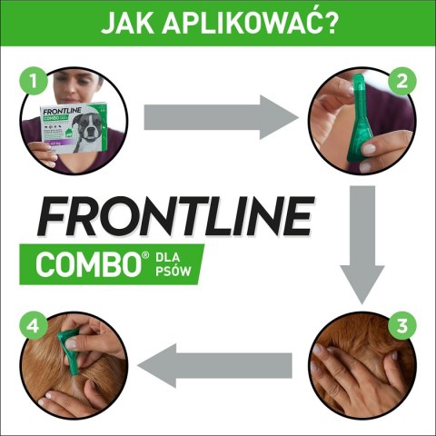 FRONTLINE Combo Spot-On Dla Psa 3x1,34ml FRONTLINE Combo Spot-On Dla Psa 3x1,34ml