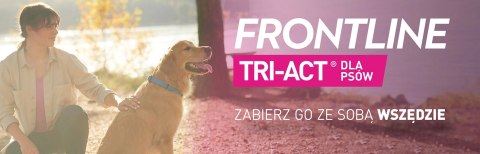 FRONTLINE Tri-Act Dla Psów 3x0,5ml FRONTLINE Tri-Act Dla Psów 3x0,5ml