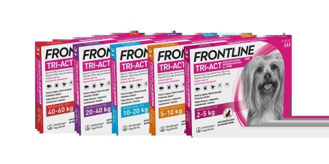 FRONTLINE Tri-Act Dla Psów 3x0,5ml FRONTLINE Tri-Act Dla Psów 3x0,5ml