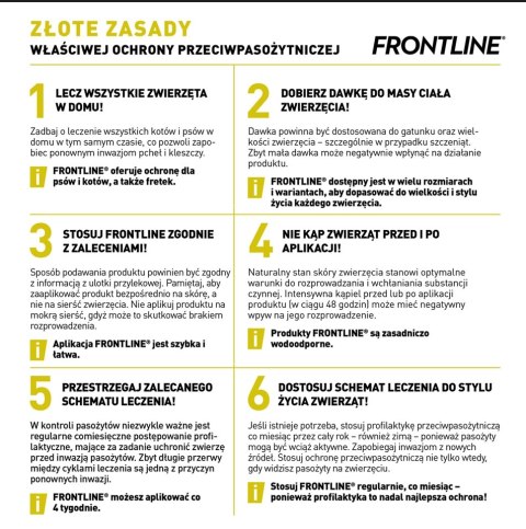 FRONTLINE Tri-Act Dla Psów 3x0,5ml FRONTLINE Tri-Act Dla Psów 3x0,5ml