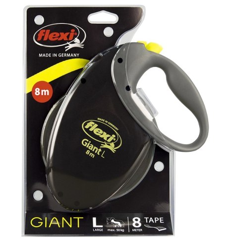 Flexi Smycz Oryginalna Giant L Taśma 8m Do 50 kg - Neon Flexi Smycz Oryginalna Giant L Taśma 8m Do 50 kg - Neon