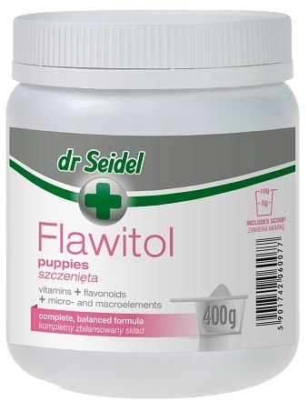 Laboratorium DermaPharm Dr Seidel Flawitol Dla Szczeniąt 400g