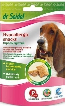 Laboratorium DermaPharm Dr Seidel Smakołyki Hipoalergiczne Dla Psów 90g Laboratorium DermaPharm Dr Seidel Smakołyki Hipoalergiczne Dla Psów 90g