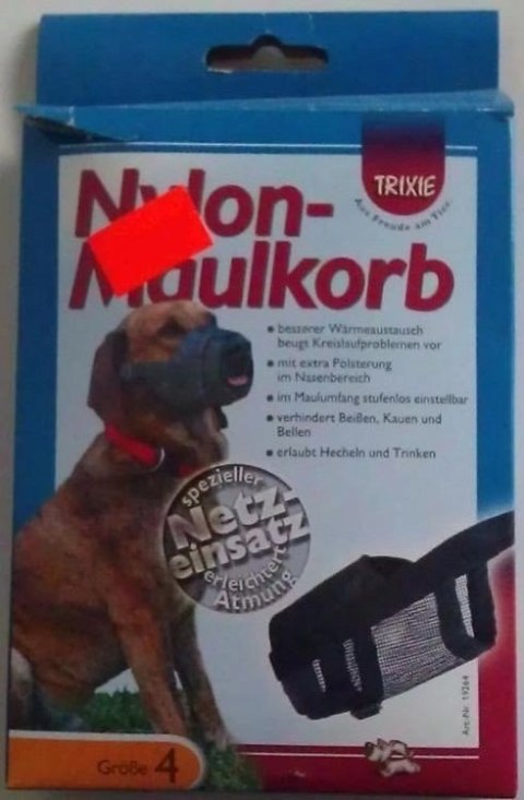 Trixie Kaganiec Polipropylenowy Z Siatką L Trixie Kaganiec Polipropylenowy Z Siatką L