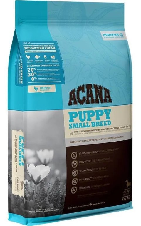 Acana Heritage Puppy Small Breed 6kg Acana Heritage Puppy Small Breed 6kg