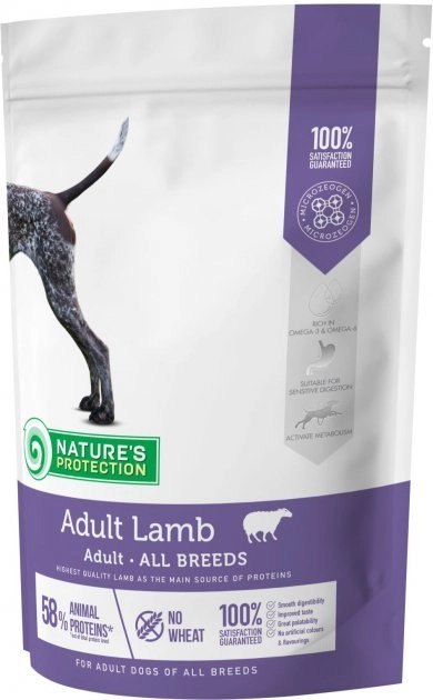 Nature's Protection Lamb Adult All Breeds 500g Nature's Protection Lamb Adult All Breeds 500g