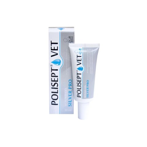 JM SANTE Polisept Vet Wound Gel Silver Pro-żelowy opatrunek dla psów i kotów 30ml JM SANTE Polisept Vet Wound Gel Silver Pro-żelowy opatrunek dla psów i kotów 30ml