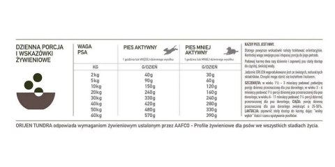 ORIJEN Tundra Dog 6kg ORIJEN Tundra Dog 6kg