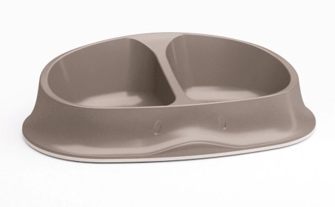 Stefanplast Miska Dla Psa Lub Kota Chic Podwójna Beżowa 2x250ml Stefanplast Miska Dla Psa Lub Kota Chic Podwójna Beżowa 2x250ml