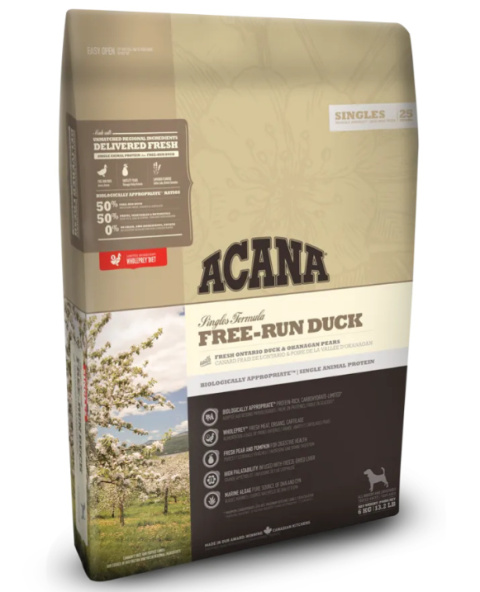 Acana Free-Run Duck 6kg Acana Free-Run Duck 6kg
