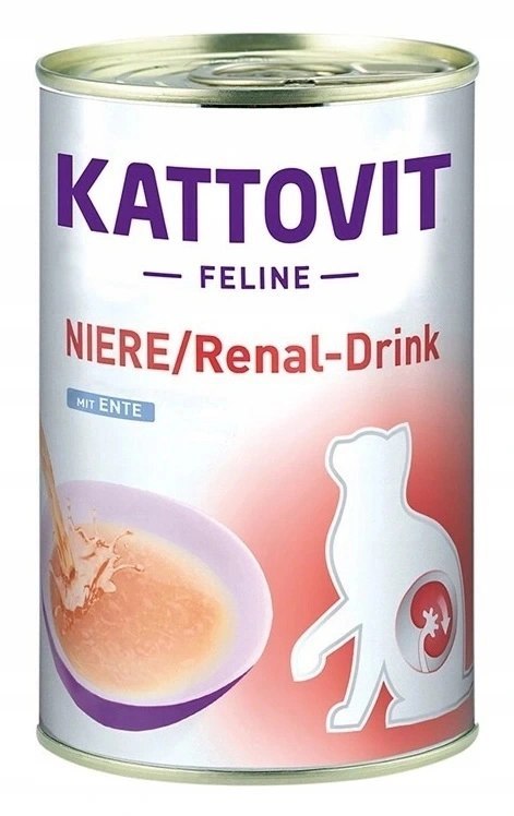 Kattovit Drink Niere/Renal Kaczka 135ml Kattovit Drink Niere/Renal Kaczka 135ml