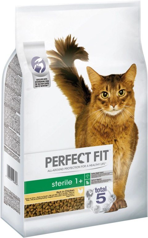 Perfect Fit™ - sucha karma pełnoporcjowa dla dorosłych kotów po zabiegu kastracji, bogata w kurczaka 7kg Perfect Fit™ - sucha karma pełnoporcjowa dla dorosłych kotów po zabiegu kastracji, bogata w kurczaka 7kg