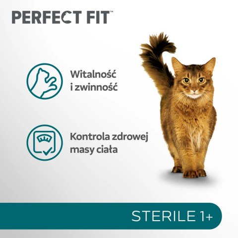Perfect Fit™ - sucha karma pełnoporcjowa dla dorosłych kotów po zabiegu kastracji, bogata w kurczaka 7kg Perfect Fit™ - sucha karma pełnoporcjowa dla dorosłych kotów po zabiegu kastracji, bogata w kurczaka 7kg