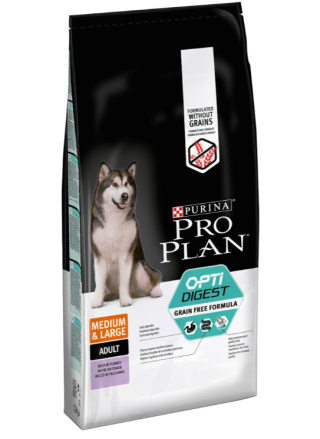 Purina Pro Plan Adult Medium&Large Digestion OptiDigest 12kg
