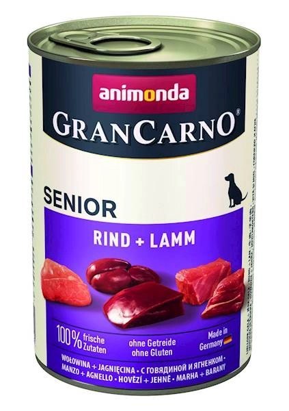 Animonda GranCarno Senior Wołowina I Jagnięcina 400g Animonda GranCarno Senior Wołowina I Jagnięcina 400g