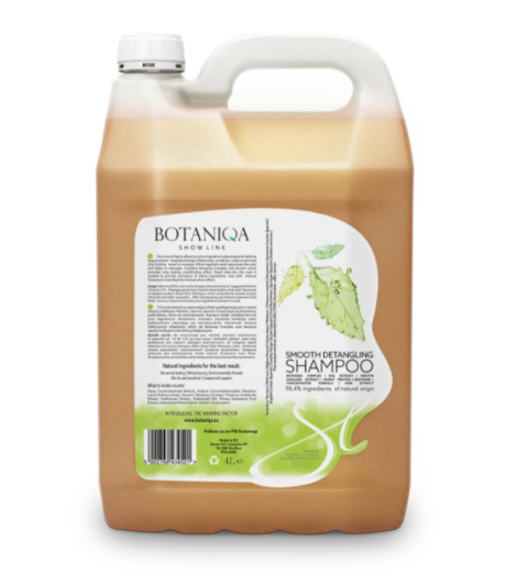 BOTANIQA Smooth Detangling Shampoo Szampon Wygładzający Dla Psów Długowłosych 4l
